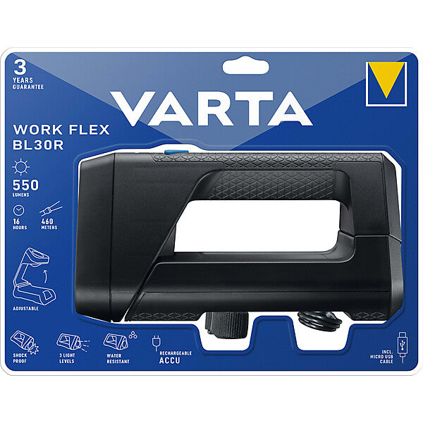 VARTA Work Flex BL30R Light mit Akku 18684